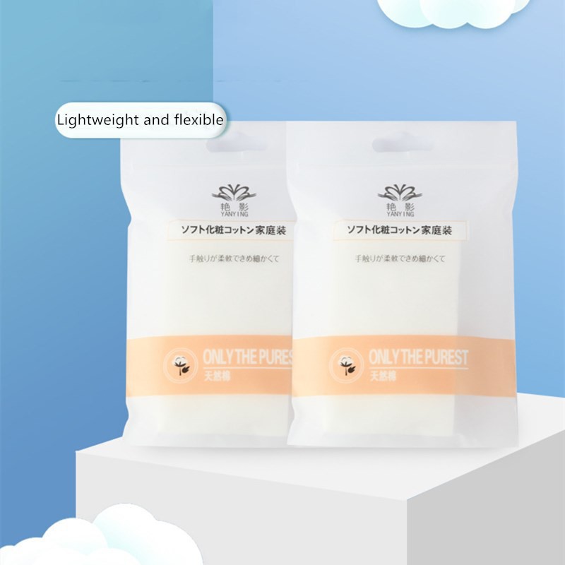 Mua 3 tặng 1-  90 miếng bông tẩy trang cotton Mixdair mềm mại, dùng được cả ướt và khô tiện lợi- Hanayuki Asia