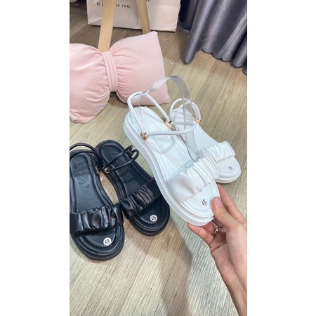 DÉP sandal BÁNH MÌ quay nhún 2 kiểu đi thời trang hè 2022 cho nữ-đế siêu nhẹ-