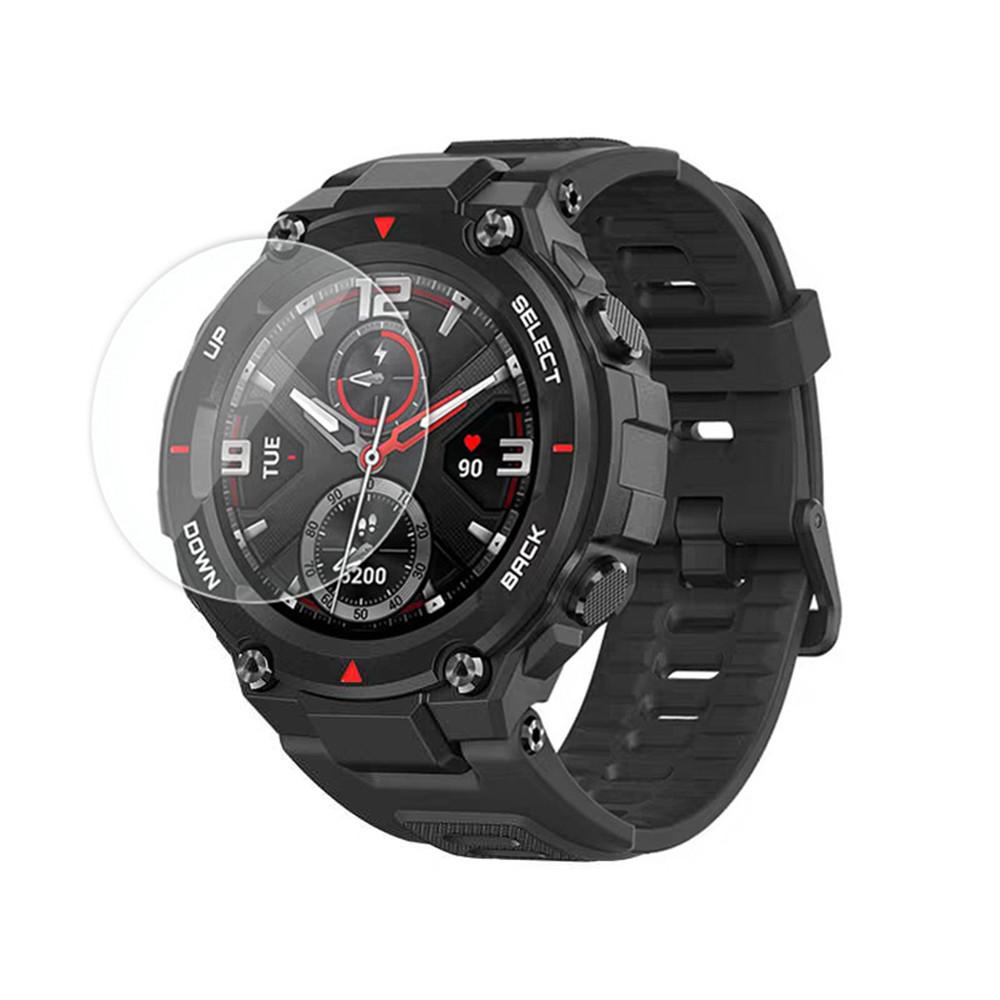 BTLIMER Kính Cường Lực Bảo Vệ Chống Dấu Vân Tay Chống Cháy Nổ Cho Huami Amazfit T-Rex T-Rex Pro