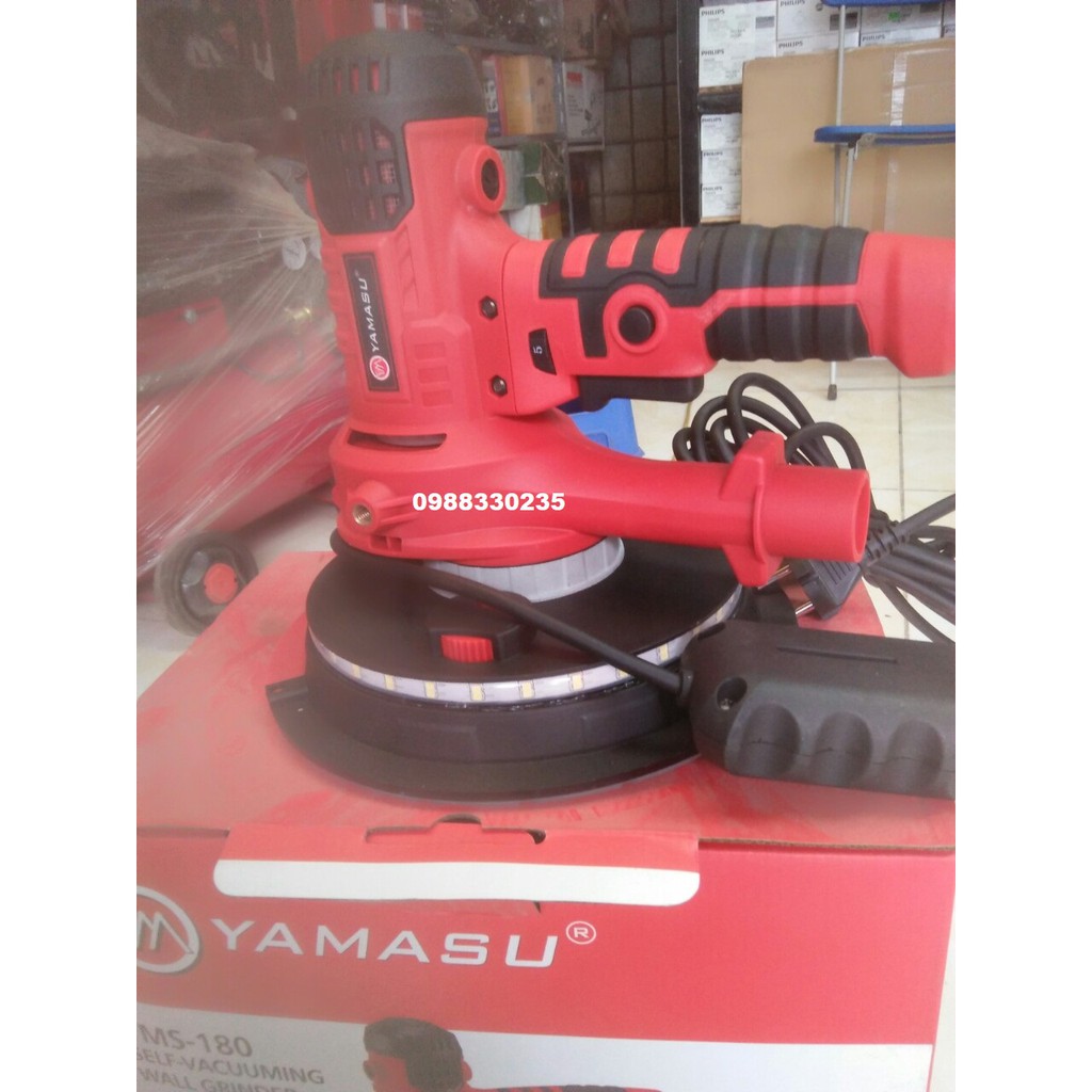 Máy chà tường có đèn Yamasu YMS-180