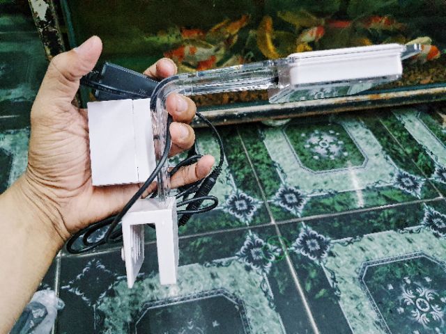 ĐÈN LED KẸP 1 BÊN HỒ THỦY SINH HỒ KHÔNG KIỀNG SOBO 200C