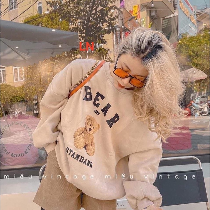 Áo Swt gấu nâu BEAR DA6