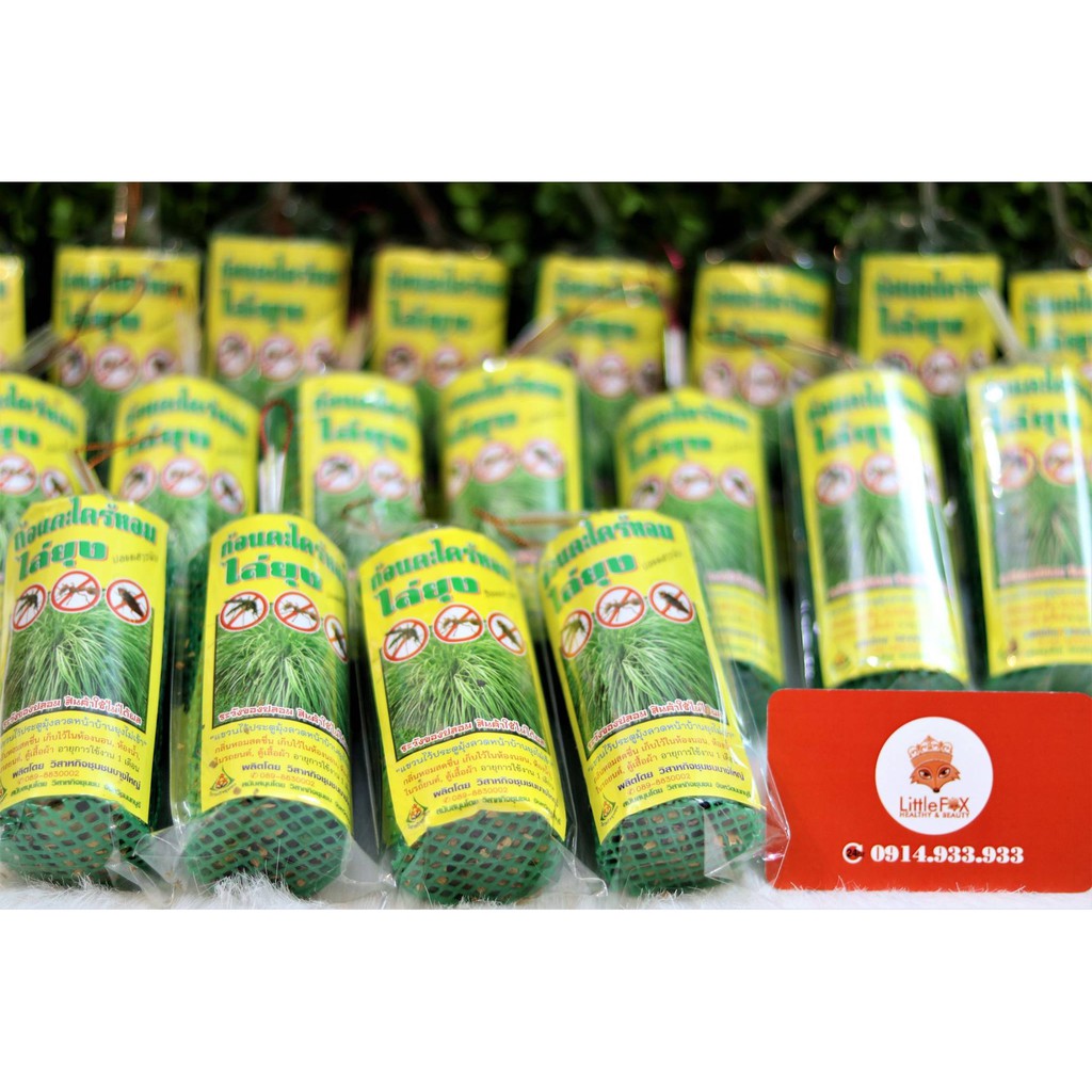 TÚI TREO ĐUỔI MUỖI THÁI LAN HƯƠNG CHANH SẢ