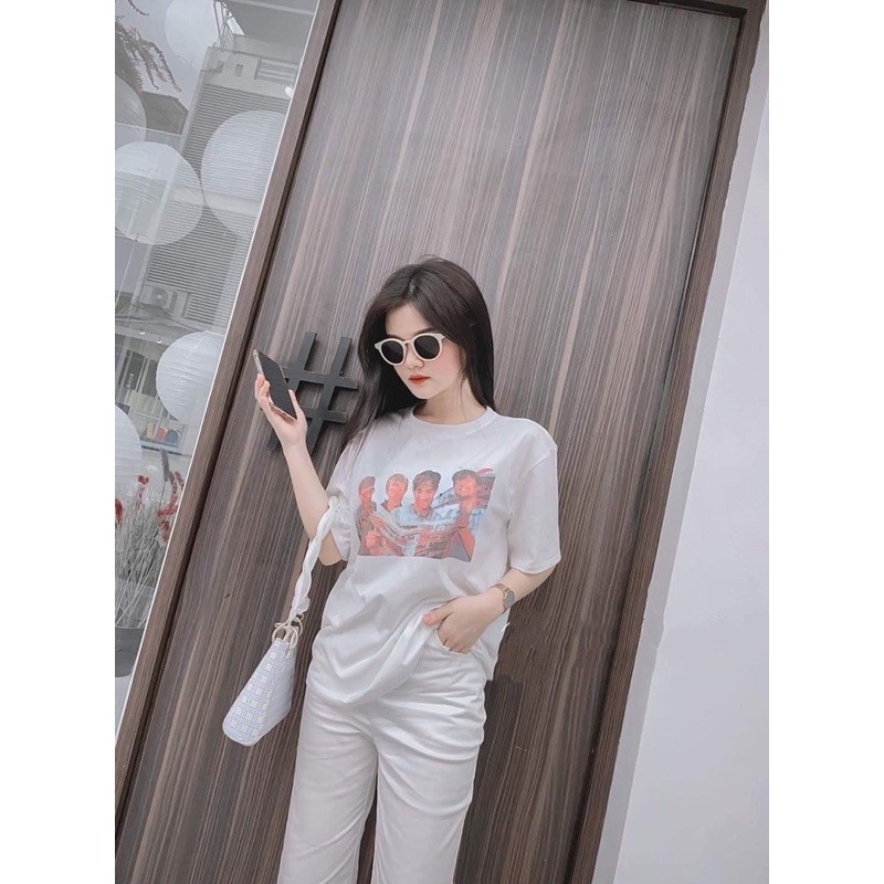 [Mã FAGREEN245 giảm 10% tối đa 30K đơn 99K] SET ÁO PULL HÌNH KÈM QUẦN CULOTTES KAKI TRẮNG HỒNG | BigBuy360 - bigbuy360.vn