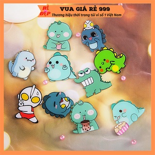 Phụ kiện sticker gim cài trang trí balo túi ví xinh xắn dễ thương VUAGIARE999 ST600