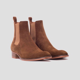 Giày boot THE WOLF wild walk chelsea boot - Tobacco