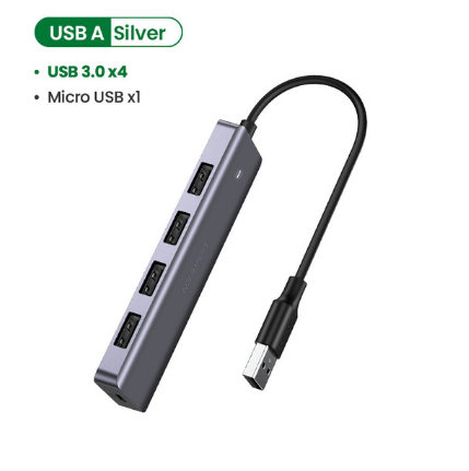Ugreen Hub Chia 4 Cổng USB Type C Sang USB 3.0 Cho MacBook Pro iPad