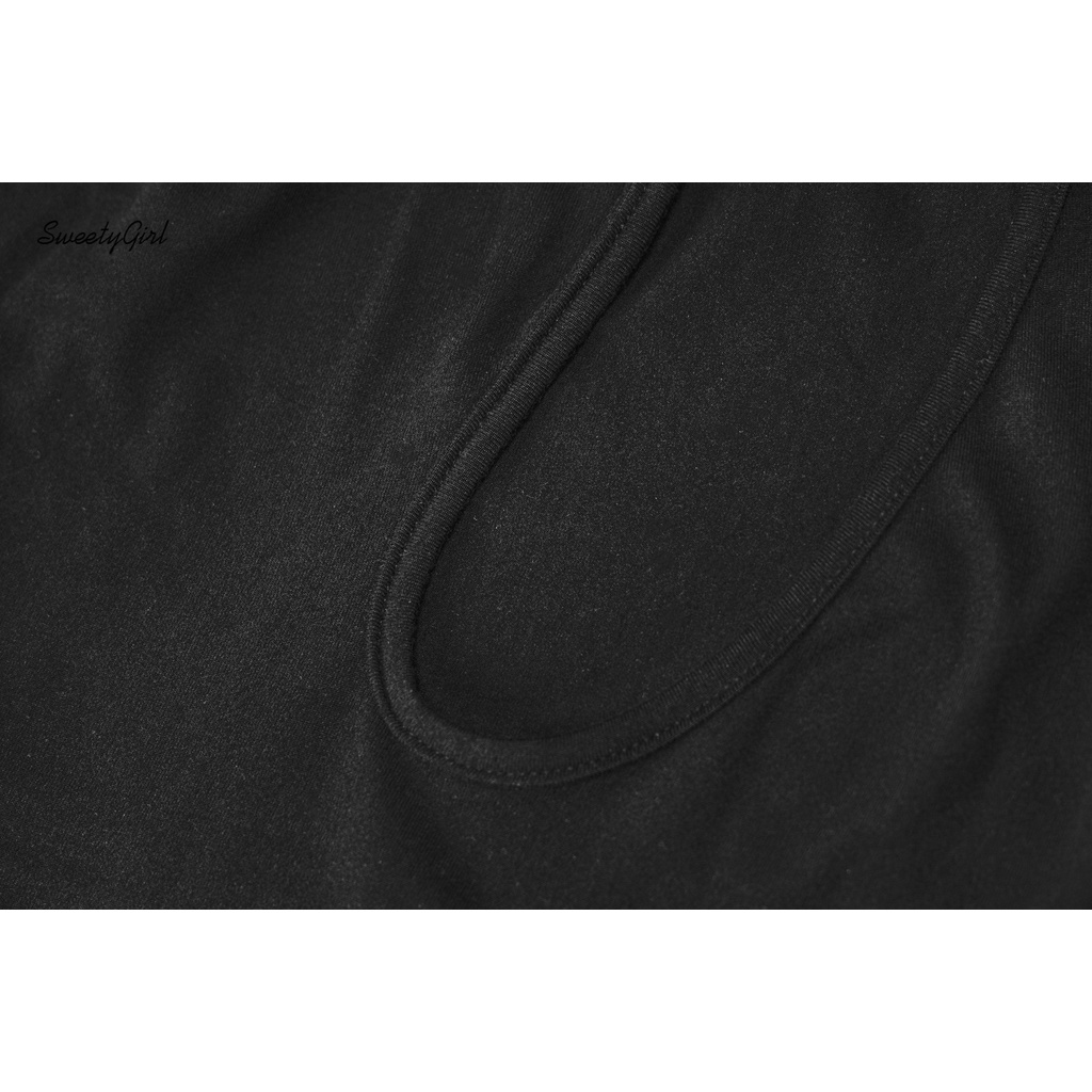 Áo Liền Quần Thể Thao Không Tay Hở Lưng Nâng Ngực Màu Trơn Thời Trang Quyến Rũ Cho Nữ 2022