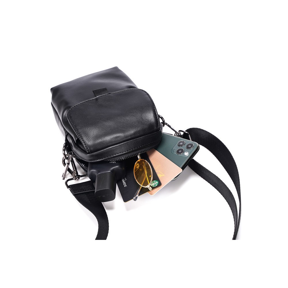 Túi đeo chéo da mềm nam nữ  mini đựng điện thoai thời trang cá tính chông nước | BigBuy360 - bigbuy360.vn