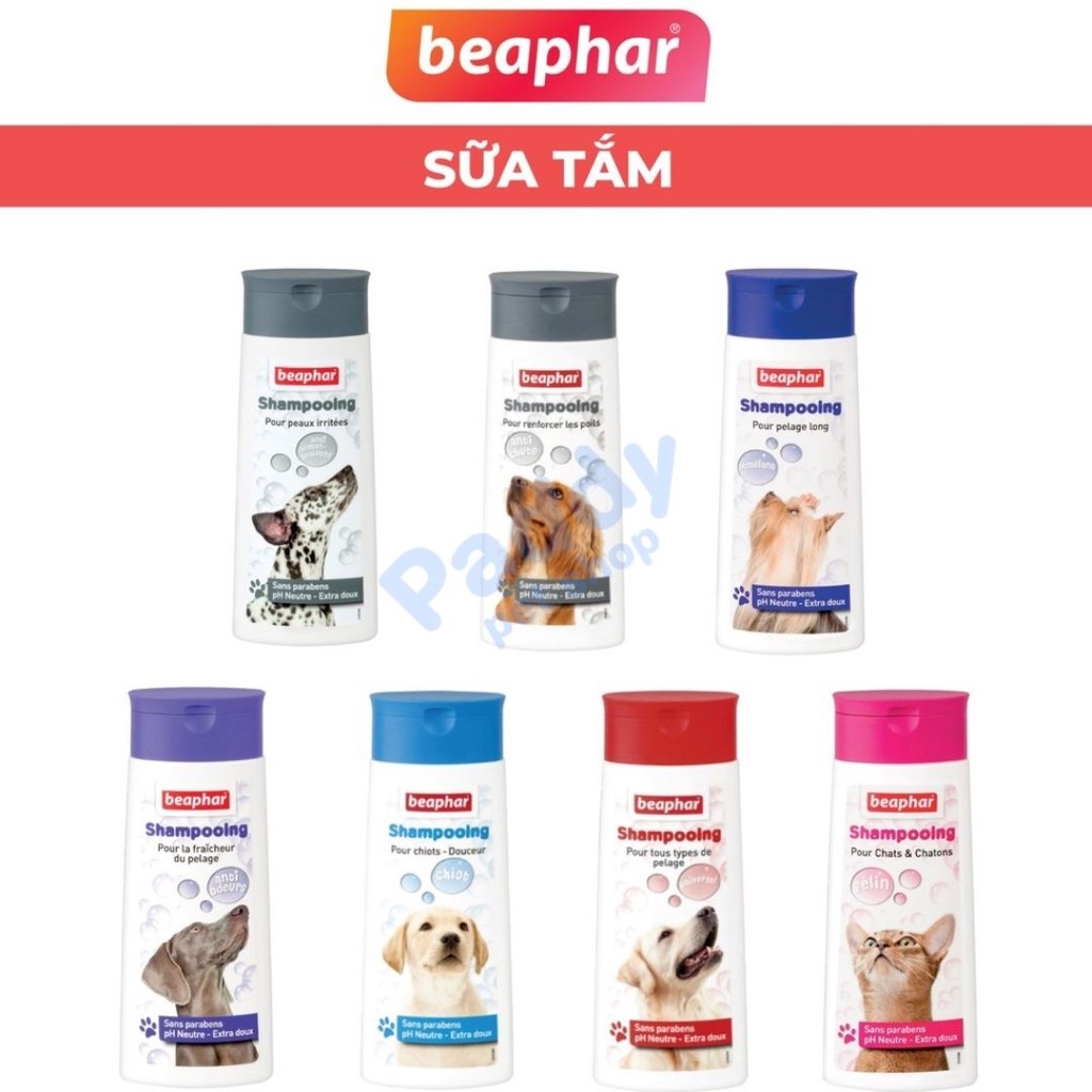 Sữa Tắm Chó Lông Dài Beaphar Pour Pelage Long 250ml