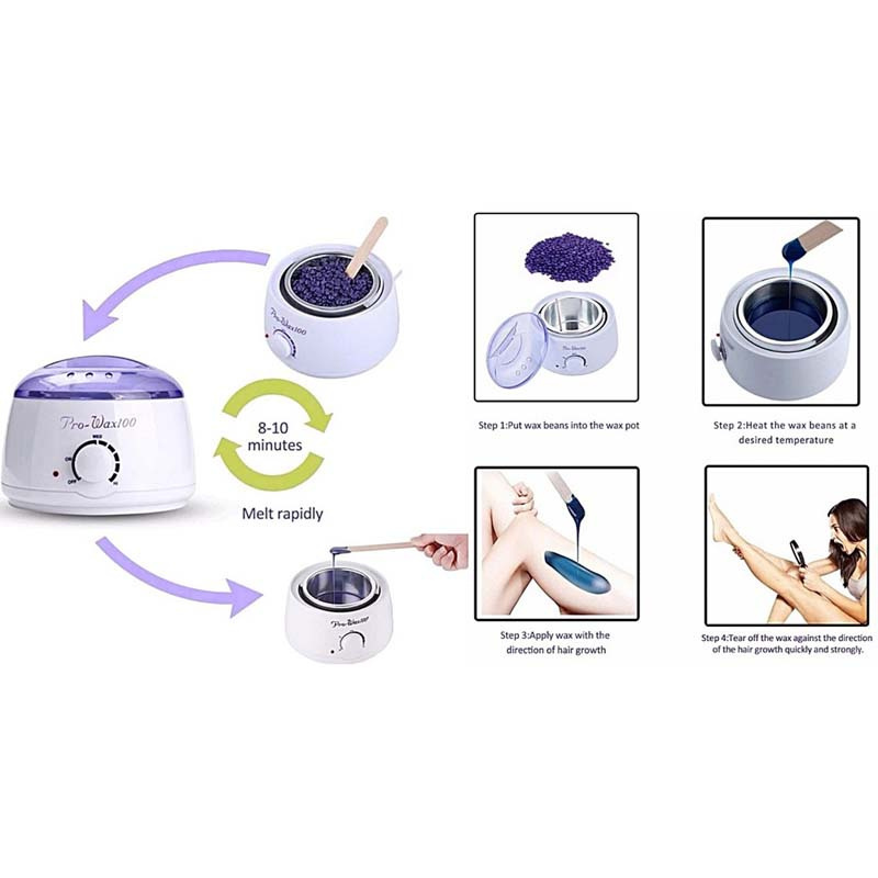 [Hàng mới về] Máy Làm Nóng Sáp Tẩy Lông Cơ Thể Sử Dụng Tiện Lợi | BigBuy360 - bigbuy360.vn