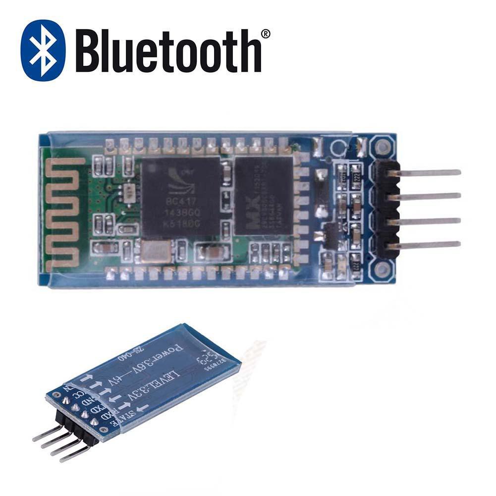 HC-06 4 Pin Serial Wireless Bluetooth RF Transceiver Module For Arduino Mini