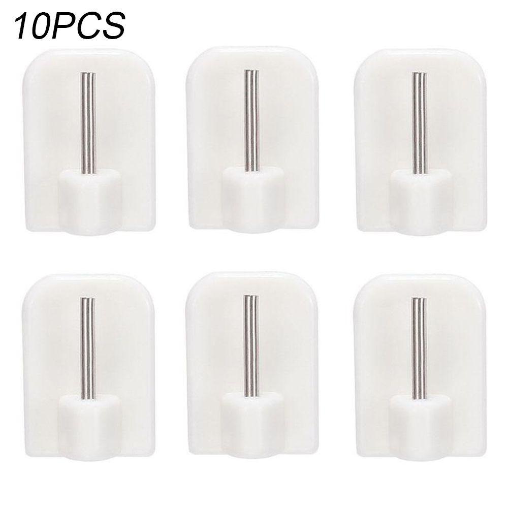 Set 10 Móc Dán Tường Thiết Kế Hai Mặt Chuyên Dụng Cho Trang Trí Nhà Bếp