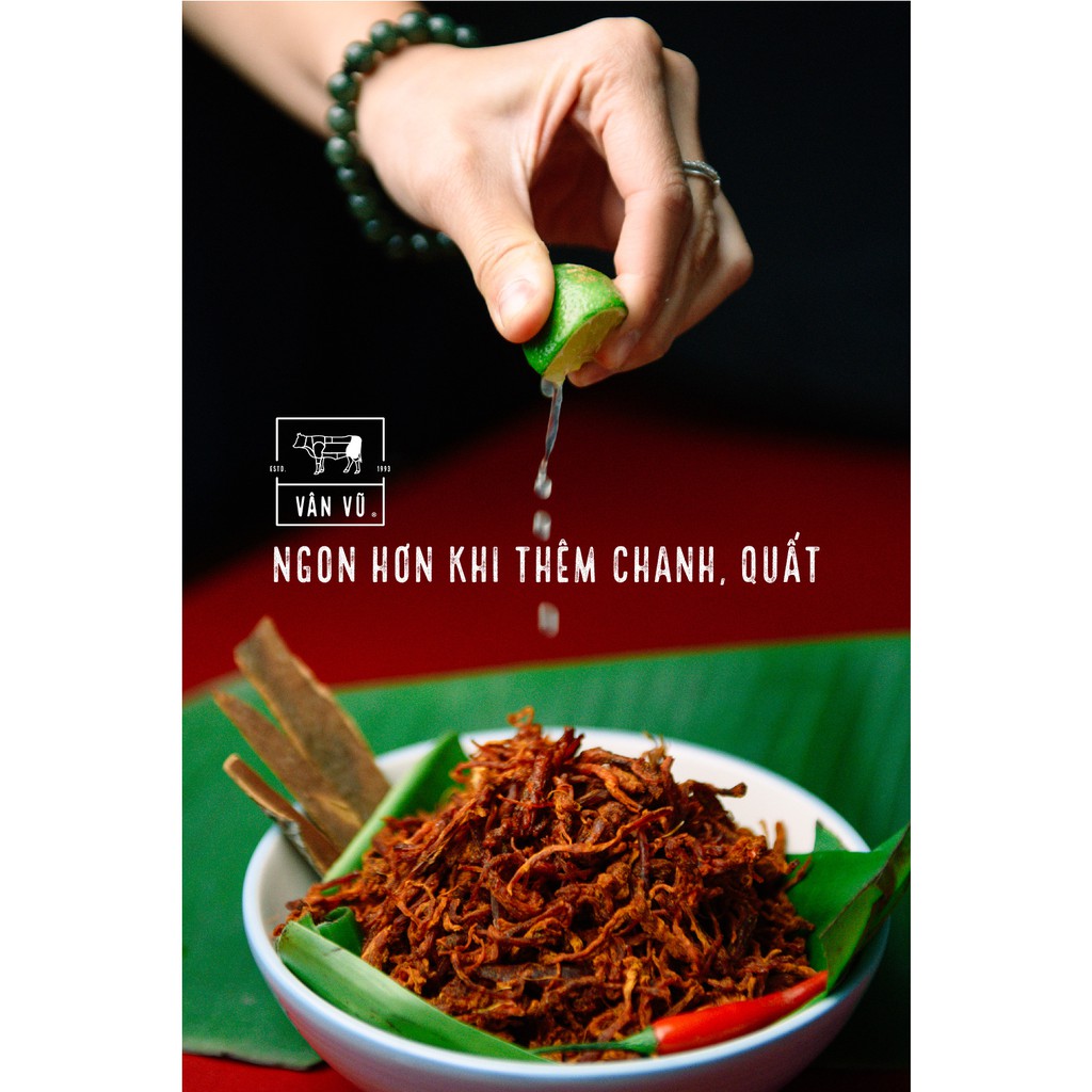 Bò khô Vân Vũ - Sợi - 200gram | BigBuy360 - bigbuy360.vn