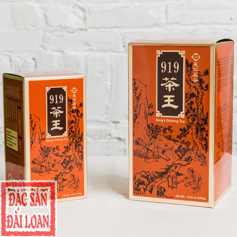 Trà Ô Long Nhân Sâm Trà Vương Ten Ren 919 Đài Loan
