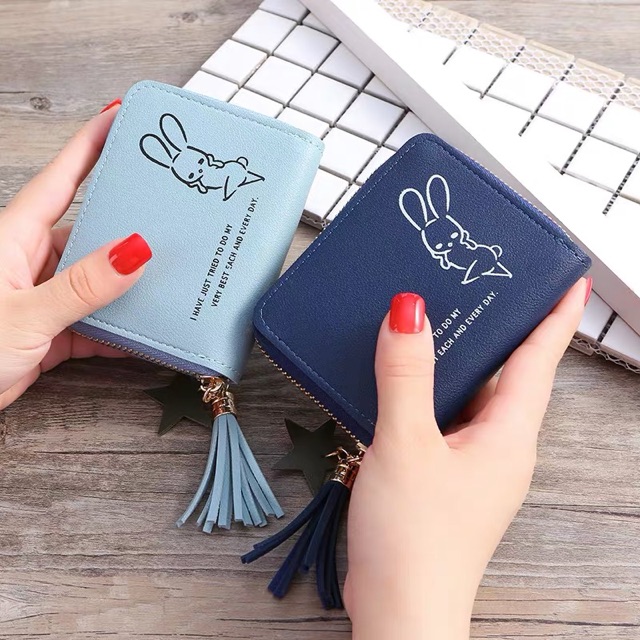 Ví bóp nữ cầm tay mini ngắn giá rẻ KOTO VN25