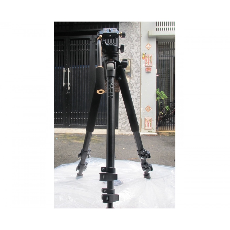 [Mã 155ELSALE giảm 7% đơn 300K] CHÂN MÁY ẢNH TRIPOD BEIKE Q-301V- CÓ TAY QUAY