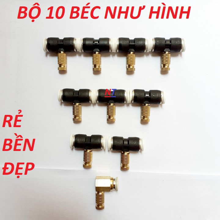 [ 10 cái ] Béc phun sương số 1-2-3 làm mát không khí