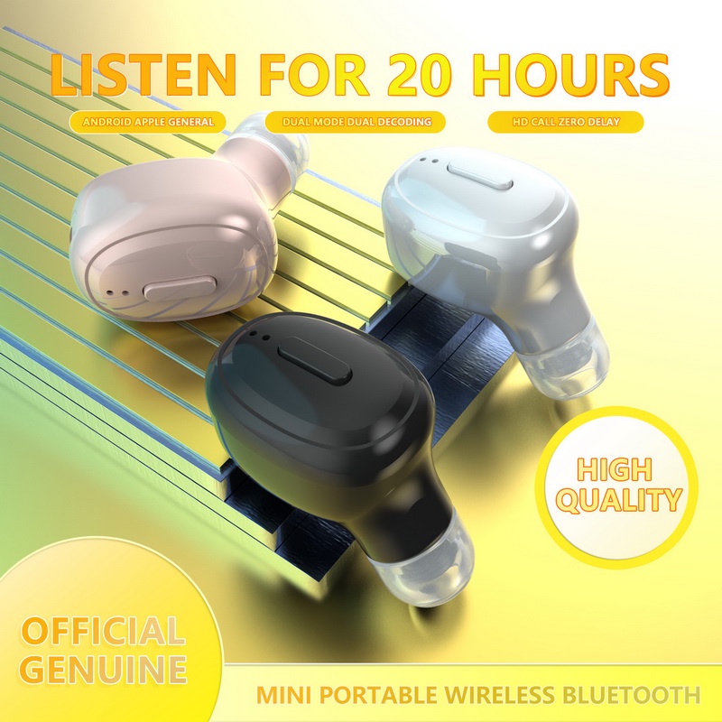 Tai nghe bluetooth không dây mini H02 TWS 18D chất lượng cao