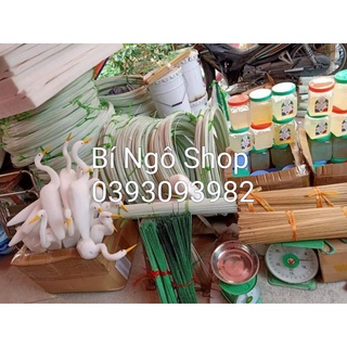 Combo 10 cò xốp đệm dẻo, 2kg nan tre, 1kg keo bẫy cò