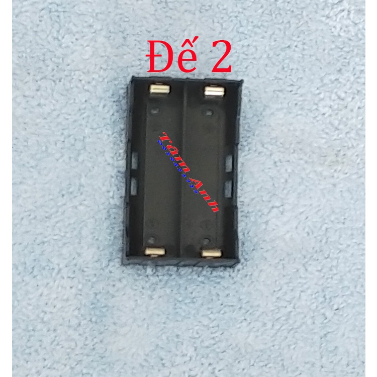 Đế Pin Li-ion 18650 Khay Hàn 1/2/3/4 Pin