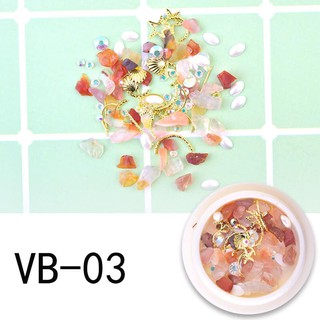 set sỏi trang trí móng nail