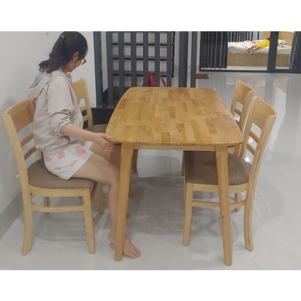 Bộ bàn ăn 4 ghế, bàn ăn cabin sang trọng dành cho gia đình giá rẻ