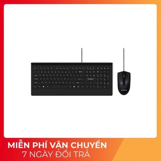 Bộ bàn phím / chuột văn phòng có dây Ensoho E109 màu đen - Hàng Chính Hãng