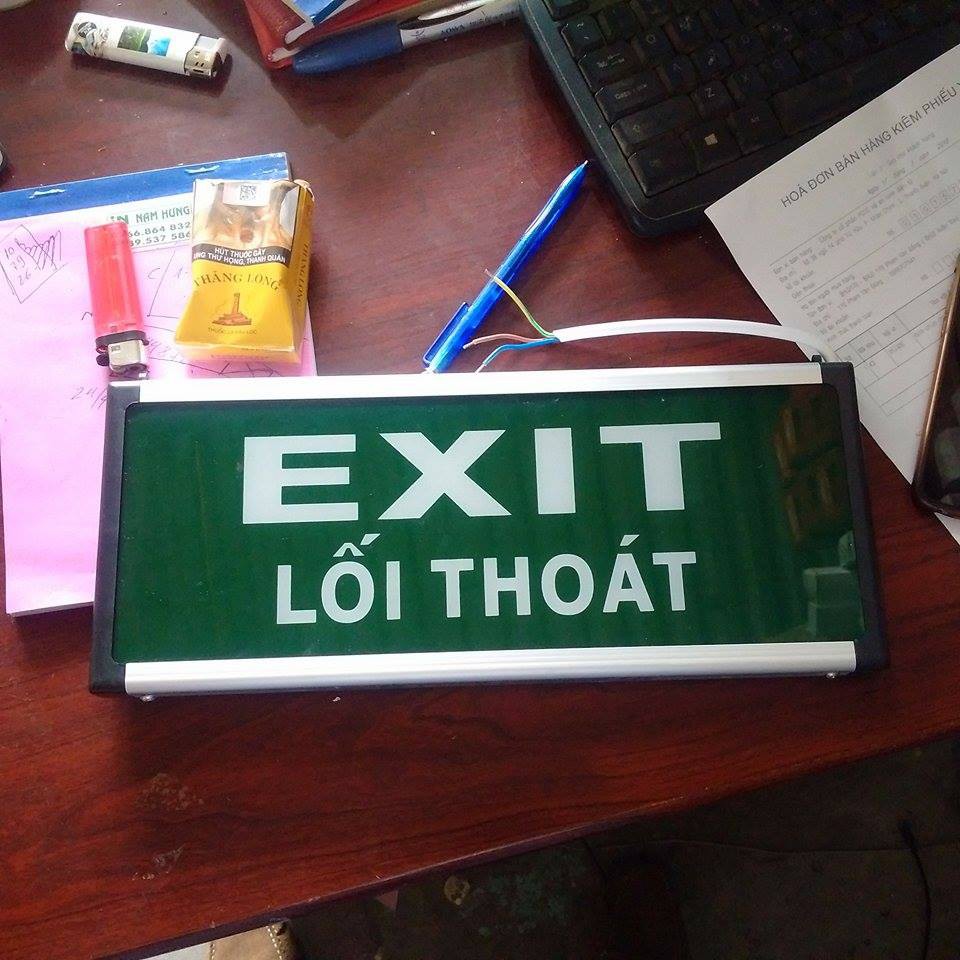 Đèn Thoát Hiểm EXIT 2 Mặt