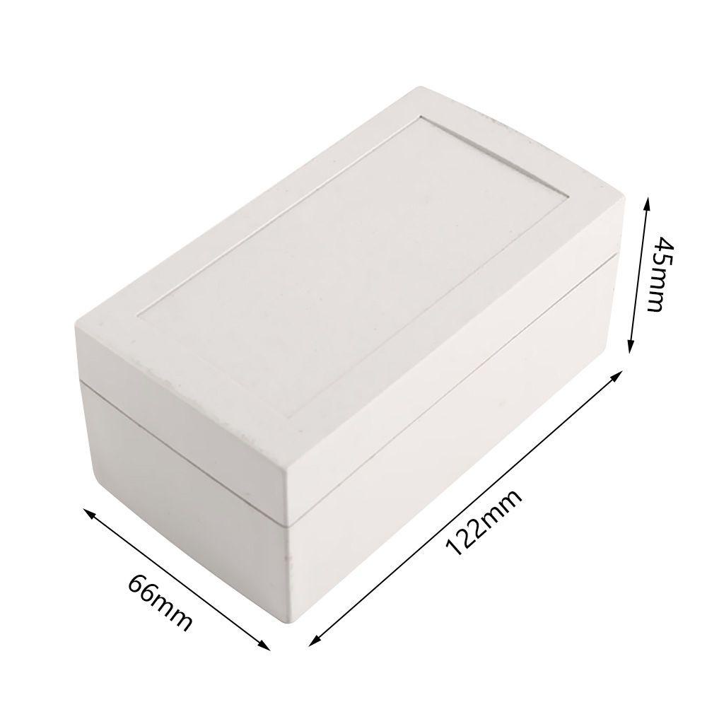 Hộp Nhựa ABS Trắng Đựng Mô Đun Nhạc Cụ Điện Tử DIY Kat1 Ốp