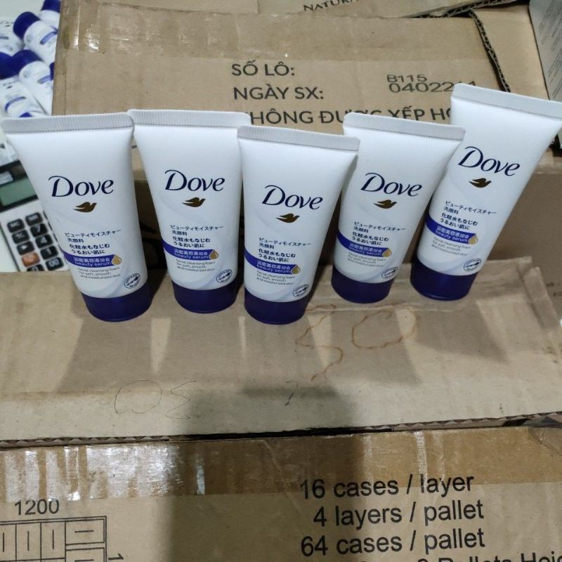 Sữa rửa mặt Dove tinh chất serum 30g