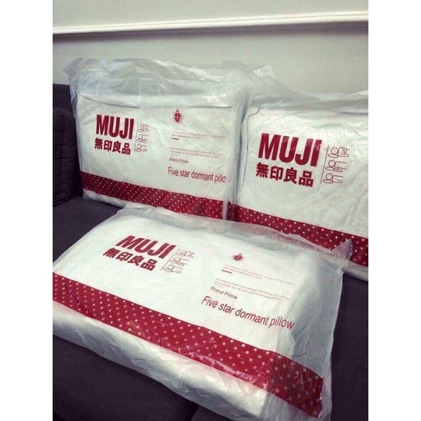 Ruột gối đầu MUJI XUẤT NHẬP KHẨU 2 CHIẾC -Hàng Đẹp (Size 50x70 cm )