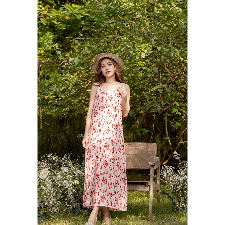 Đầm dáng suông Jena dress dây kéo sau