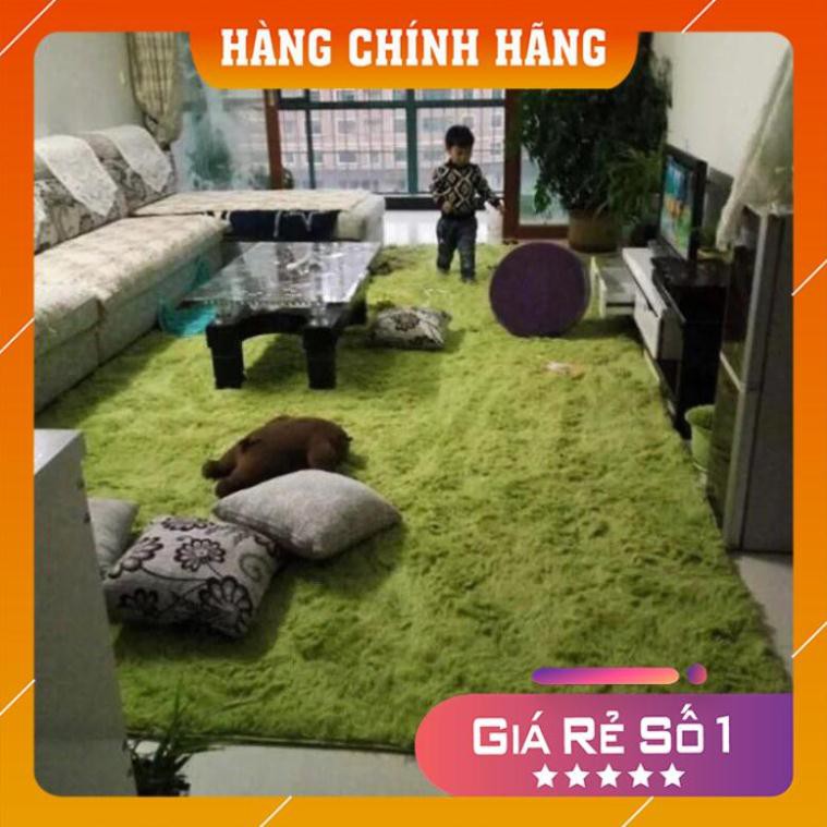 [CAO CẤP] Thảm Lông Xù Trải Sàn Không Thấm Nước Kích Thước 1m6 * 2M