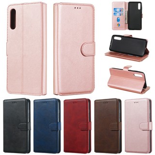 Bao da điện thoại dạng ví nắp lật cho Realme C11 C12 C15 OPPO F1s F5 Youth F9 F11 Pro Reno 2F ACE