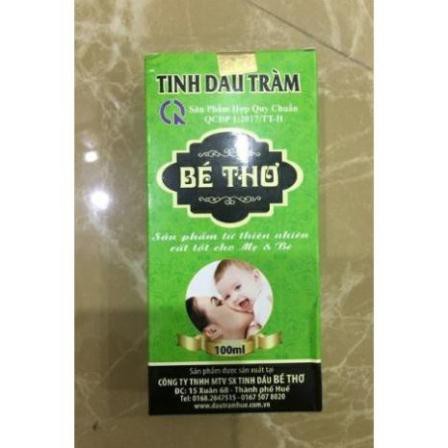 Tinh Dầu Tràm Bé Thơ Chai 50ml (Có Tem Chống Hàng Giả Của Công ty TNHH MTV SẢN XUẤT TINH DẦU BÉ THƠ)