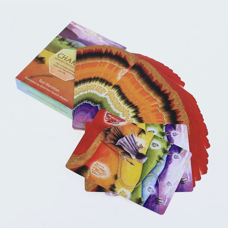 Bộ Bài Tarot Bói Chakra Wisdom Oracle Tarot Cao Cấp