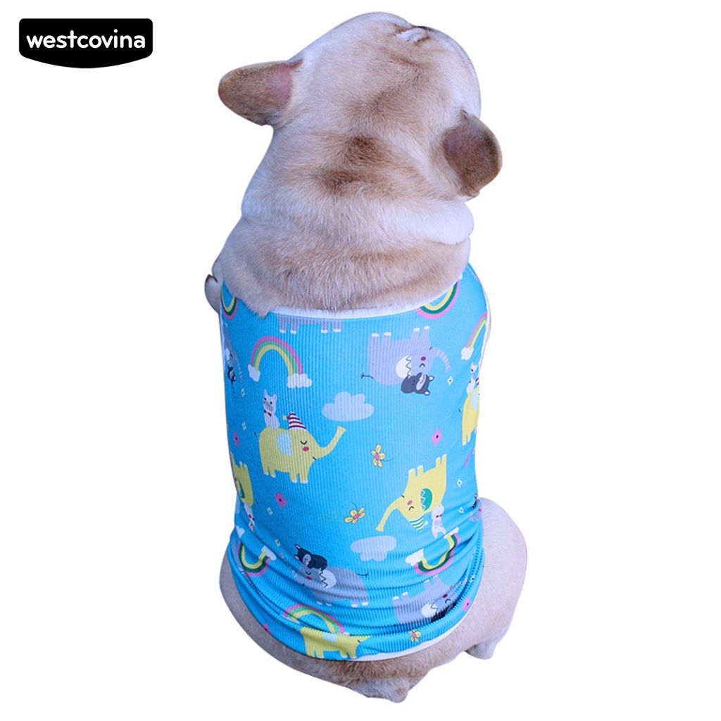 Áo Thun Cotton Chui Đầu Không Dính Họa Tiết Lưới Lông Thú Cưng Chụp Ảnh