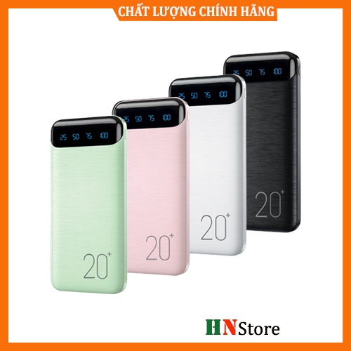 Sạc Dự Phòng 20000mAh/10000mAh WK WP-163/161 Chính Hãng Hỗ Trợ Sạc Nhanh - Hn store