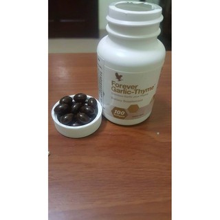 Viên Tỏi Forever Garlic Thyme #065Flp. 100viên/lọ. |Tỏi Hỗ Trợ Cảm Cúm, Nấm