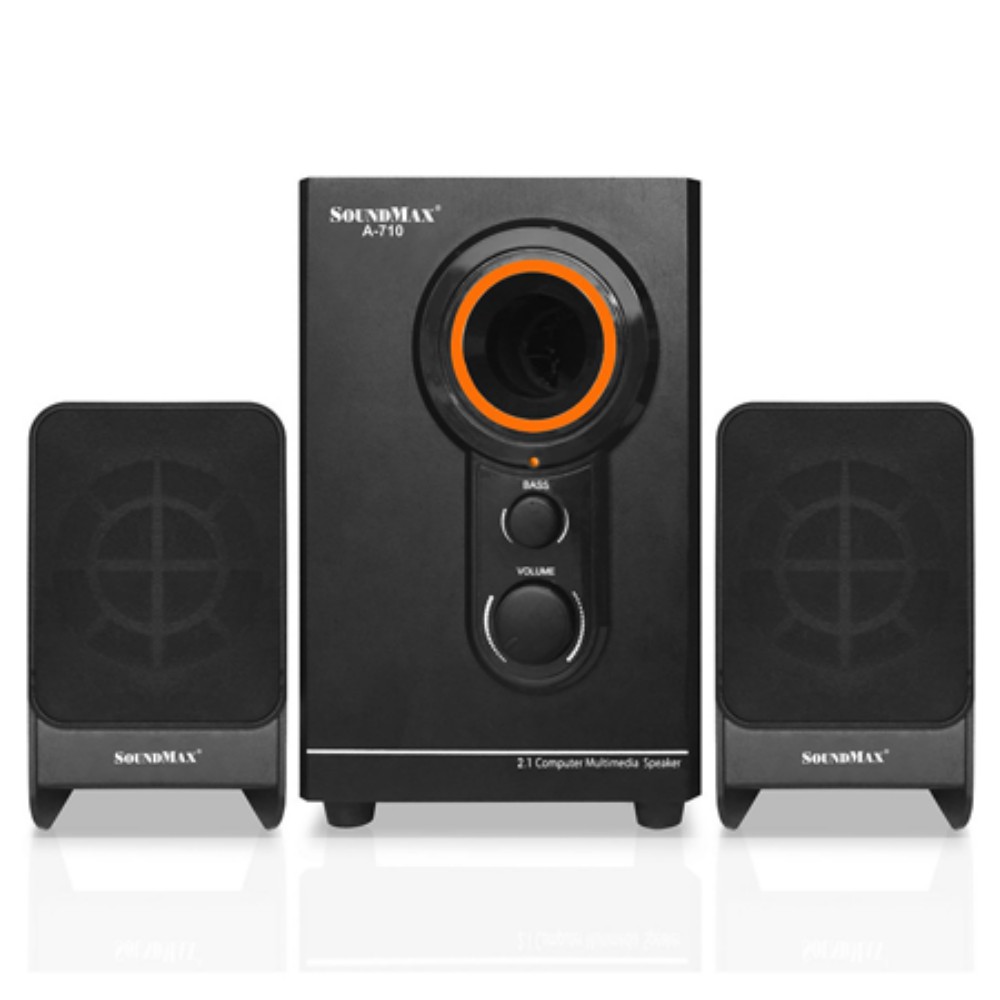 [Mã ELTECHZONE giảm 5% đơn 500K] Loa máy tính vi tính Soundmax A710 - 2.1 (Hãng phân phối chính thức)