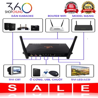 Android tivi box VINABOX X9 Plus Ram 2G