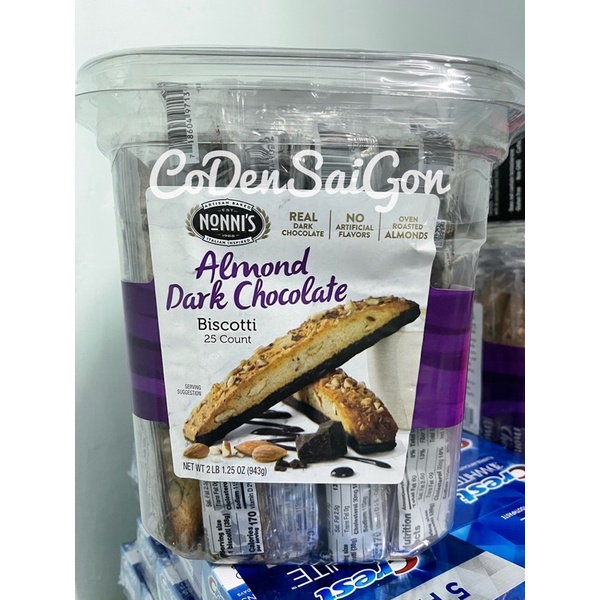 Bánh Hạnh Nhân Mỹ Nonnis Chocolate