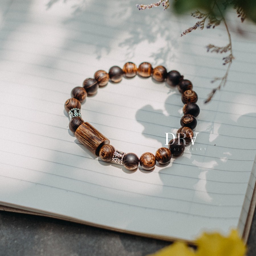 🌟 Thu Hút Thành Công 🌟 Vòng Trầm Sánh Chìm Mix Charm DRA123 🌟 | BigBuy360 - bigbuy360.vn