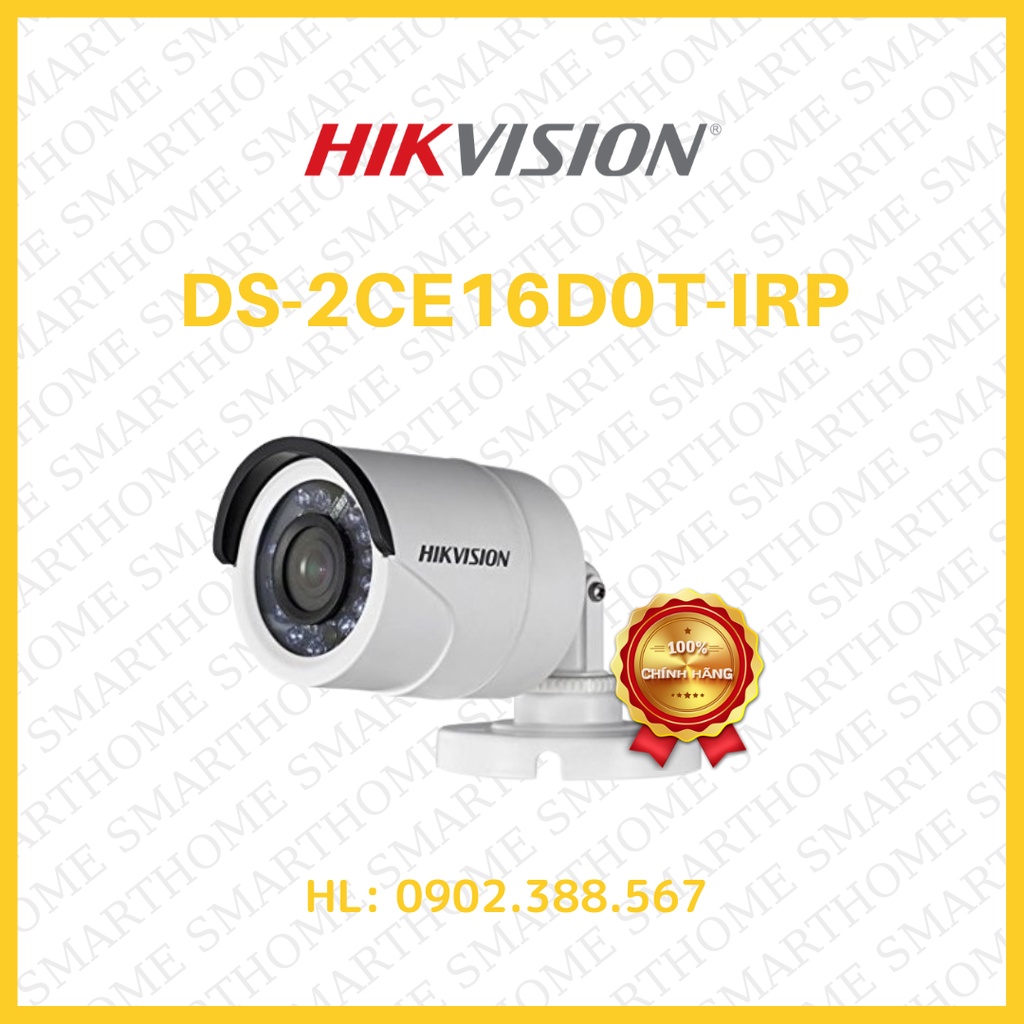 Camera HD-TVI 4 in 1 hồng ngoại 2.0 Megapixel HIKVISION DS-2CE16B2-IPF, DS-2CE56B2-IPF, DS-2CE56D0T-IRP, DS-2CE16D0T-IRP