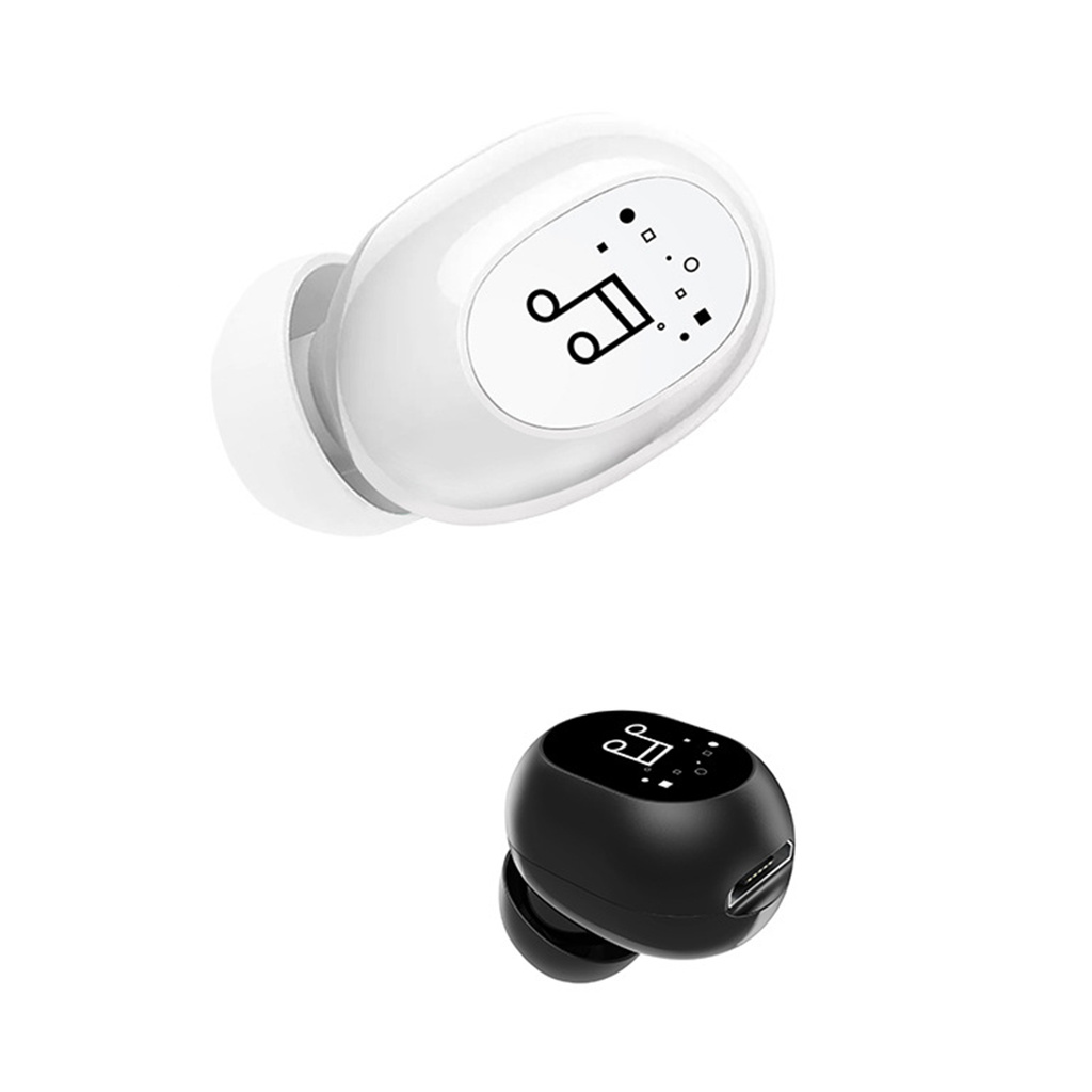 1 Tai Nghe Nhét Tai F911 Mini Bluetooth 5.0 Điều Khiển Cảm Ứng Tiện Dụng