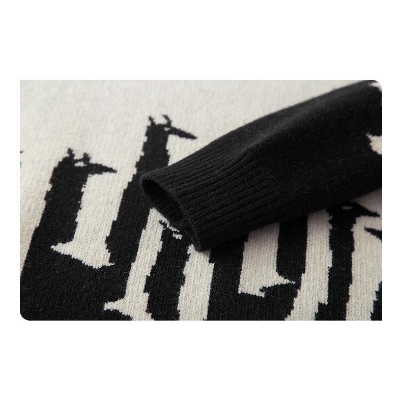 Áo Sweater Dệt Kim Chất Liệu Dày Dặn Thời Trang Thu Đông Hàn Quốc Mới 2022 Cho Bé Trai