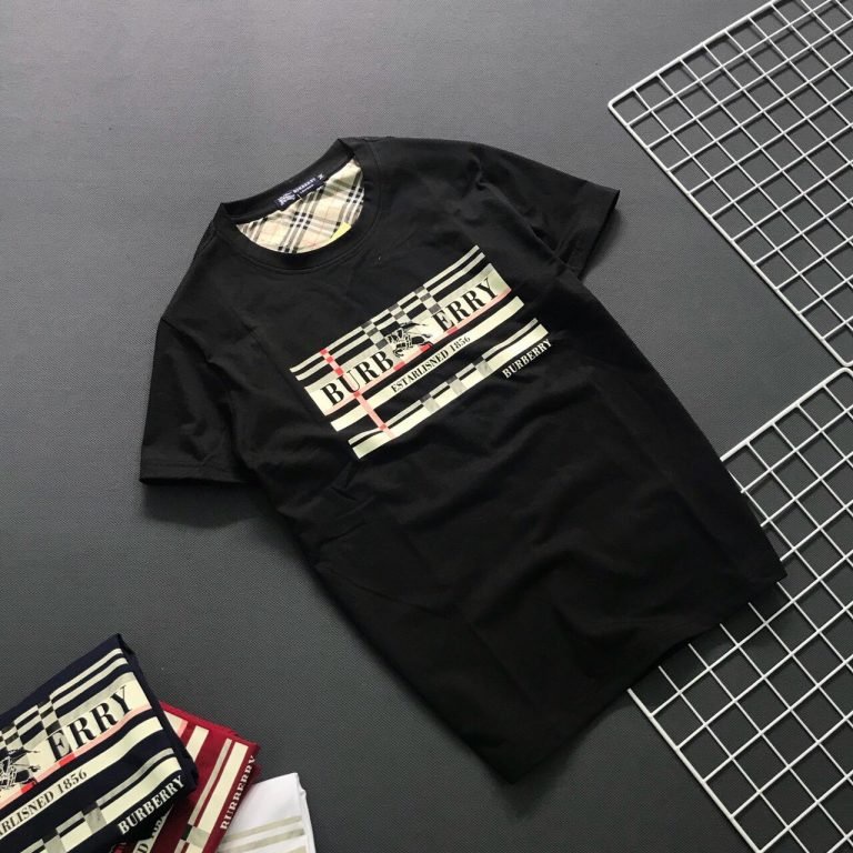 Áo Thun Bury Cổ Tròn thun cotton muối 100% cotton co giãn 4 chiều cao cấp | BigBuy360 - bigbuy360.vn