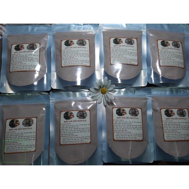100gr Mask dẻo Hoa Hồng, Bạc Hà, sô-cô-la HandMade
