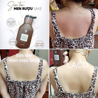 SỮA TẮM MEN RƯỢU SAKE